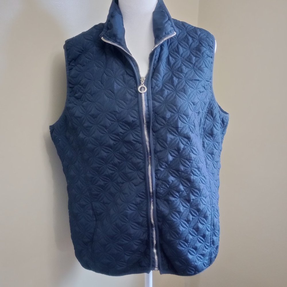 Architect Women's Quilted Vest, Navy, L